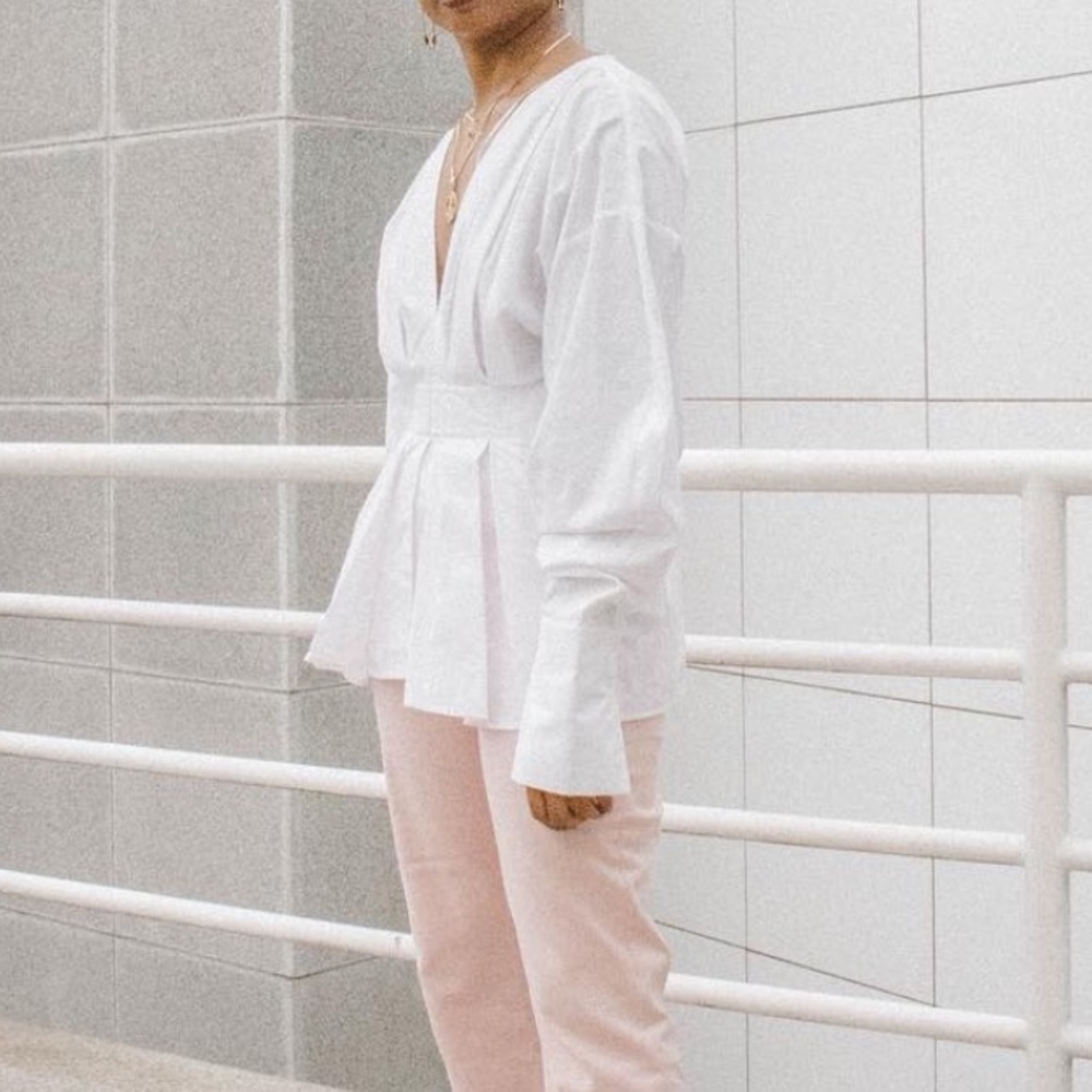 H&M White Blouse